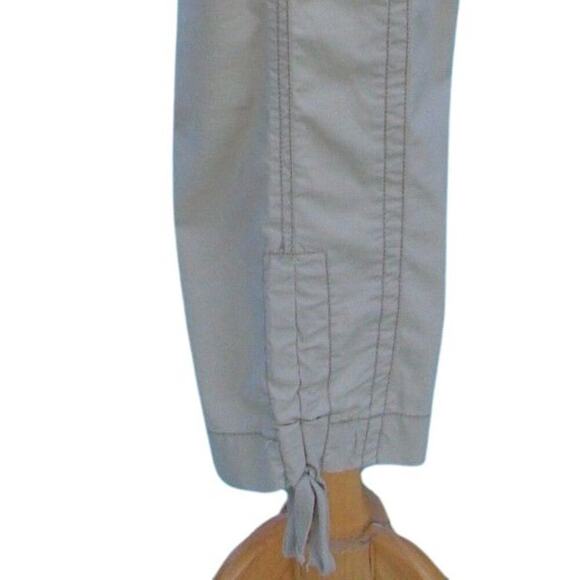 Cache Dressy Crop Pant Stretch Rhinestone Stud Adjust Length $98 Embellished NWT - Picture 9 of 10